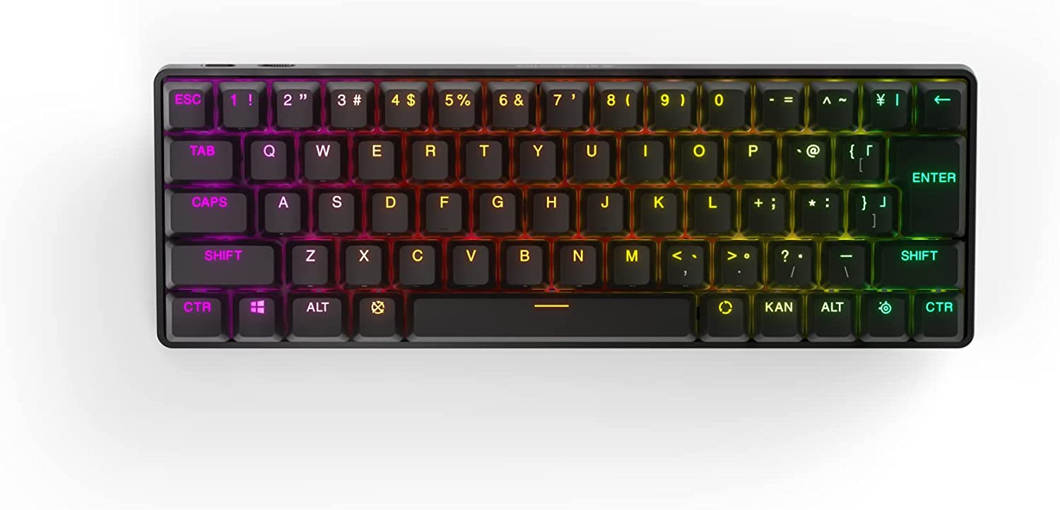 SteelSeries ゲーミングキーボード ミニサイズ Apex Pro Mini JP 有線