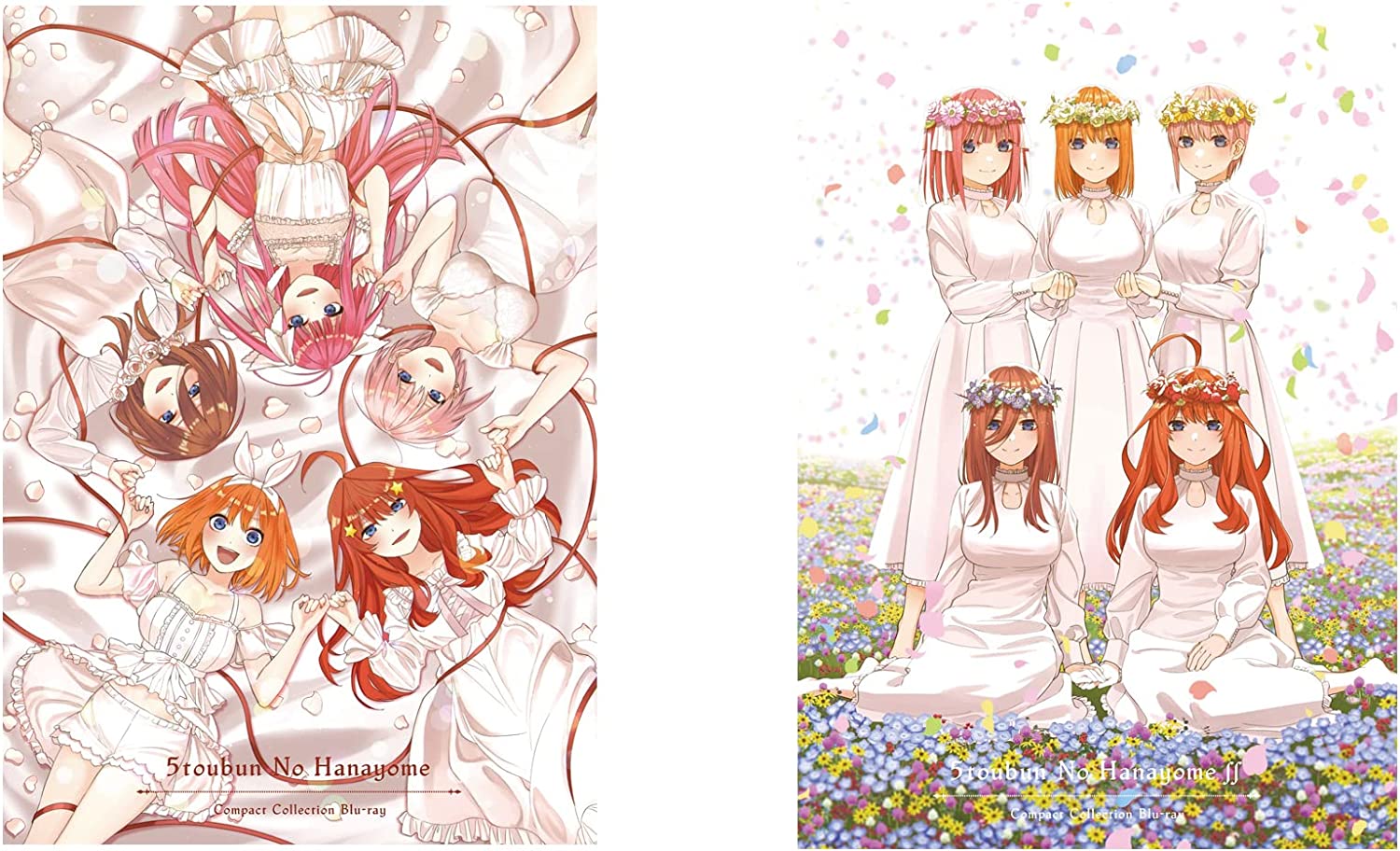 消費税無し 五等分の花嫁第一期Blu-ray全5巻 第1巻～第5巻セット