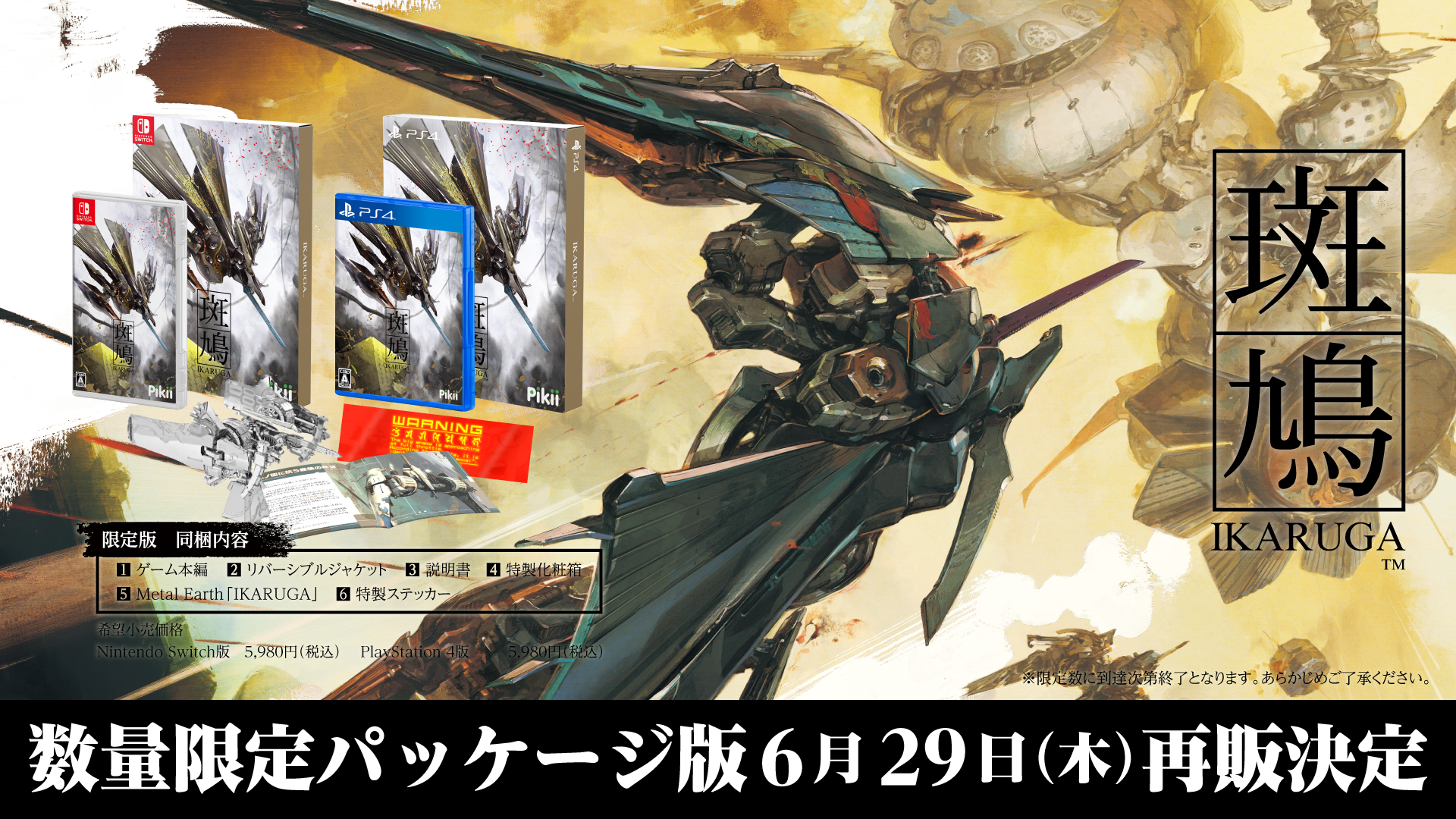 斑鳩 IKARUGA Switch