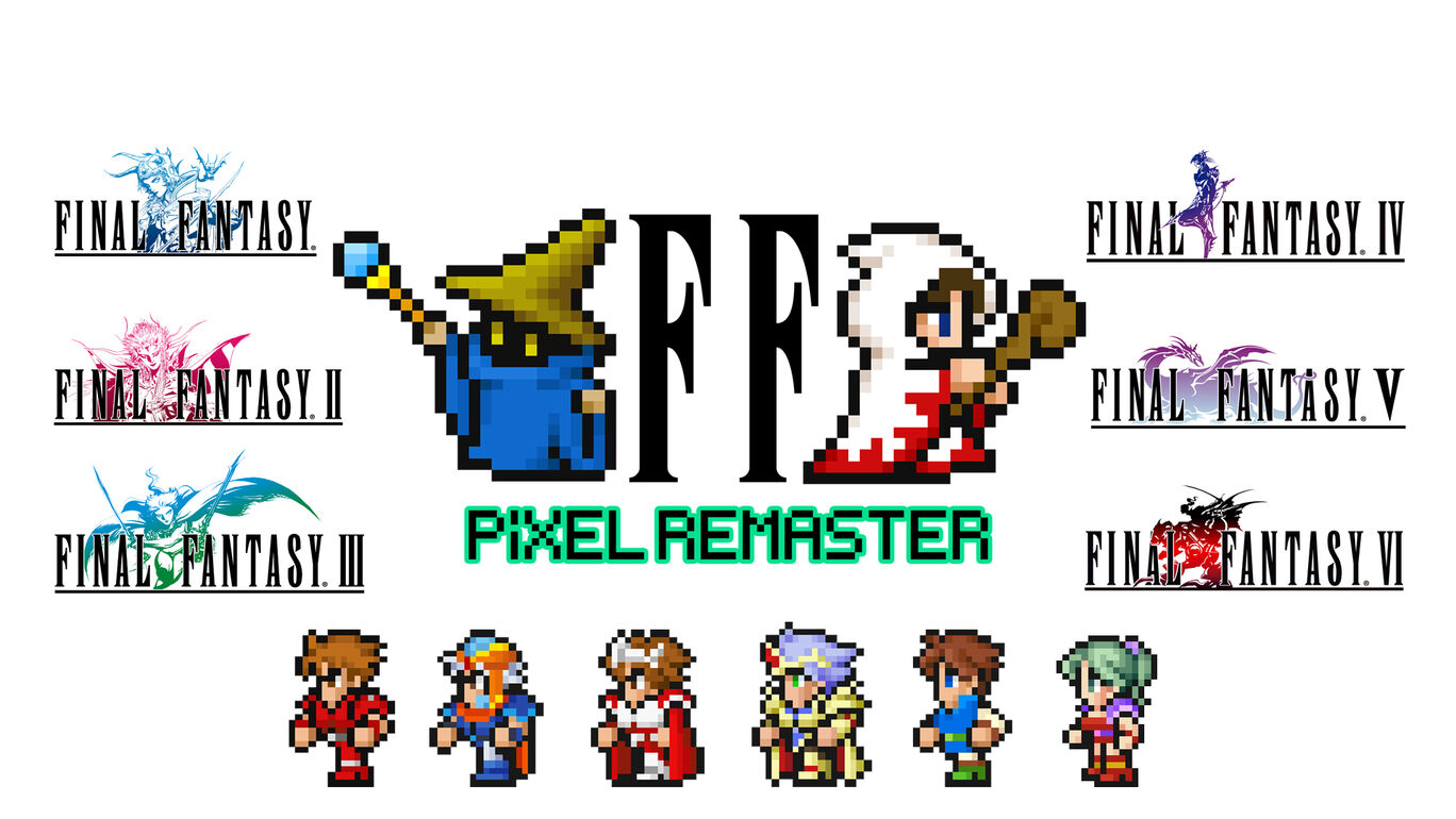 ファイナルファンタジー ピクセルリマスター」のPS4/Switch版が4月20日