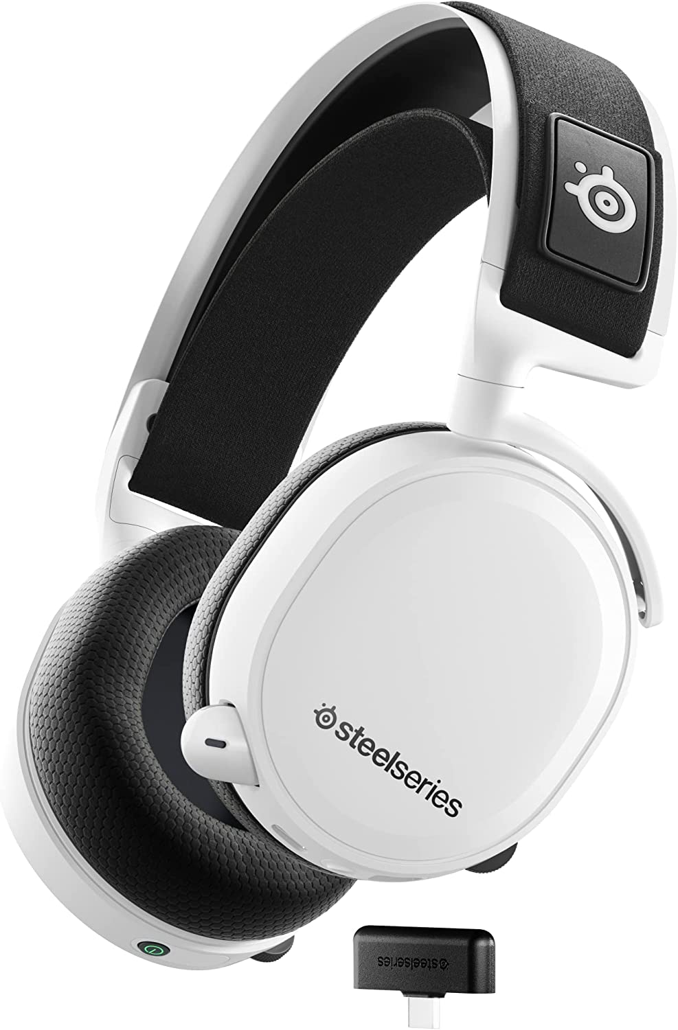 SteelSeries無線ゲーミングヘッドセット「Arctis 7+ ホワイト」が