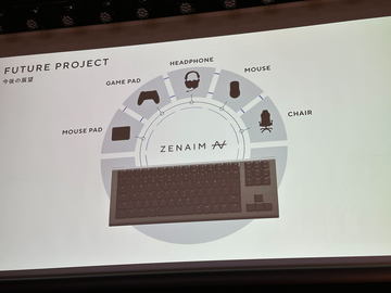 ZENAIM KEYBOARDより販売再開！ キーキャップのガタつき抑制