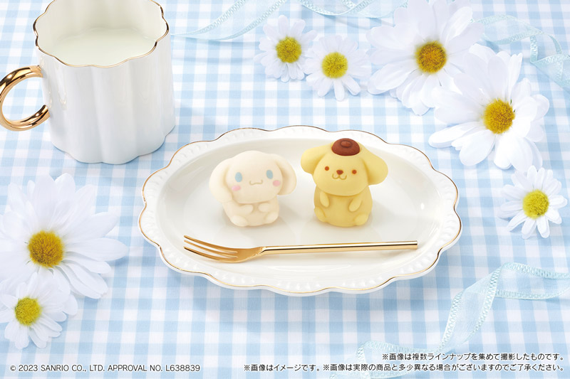 和菓子「食べマス ポムポムプリン/シナモロール 2023」ローソンにて5月
