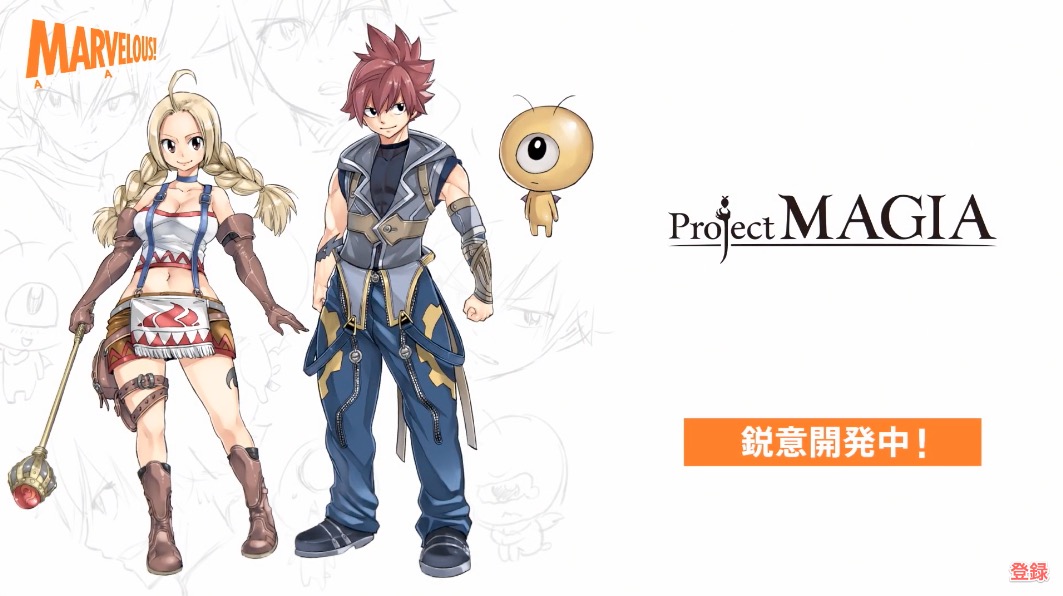 新作タイトル「Project MAGIA」を発表！ キャラデザインは真島ヒロ氏が