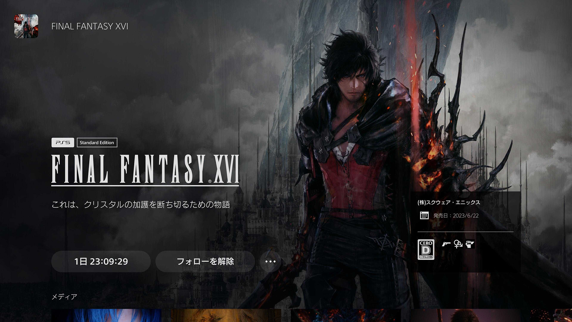 ファイナルファンタジー16 FF16ソフト+α FAINALFANTASY XⅥ-