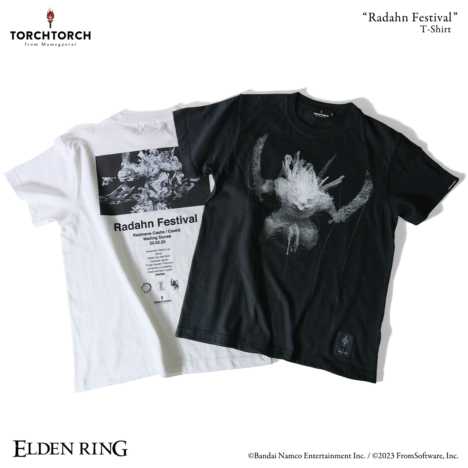 ELDEN RING」×「TORCH TORCH」コラボTシャツ&バッグの一般販売が本日6 