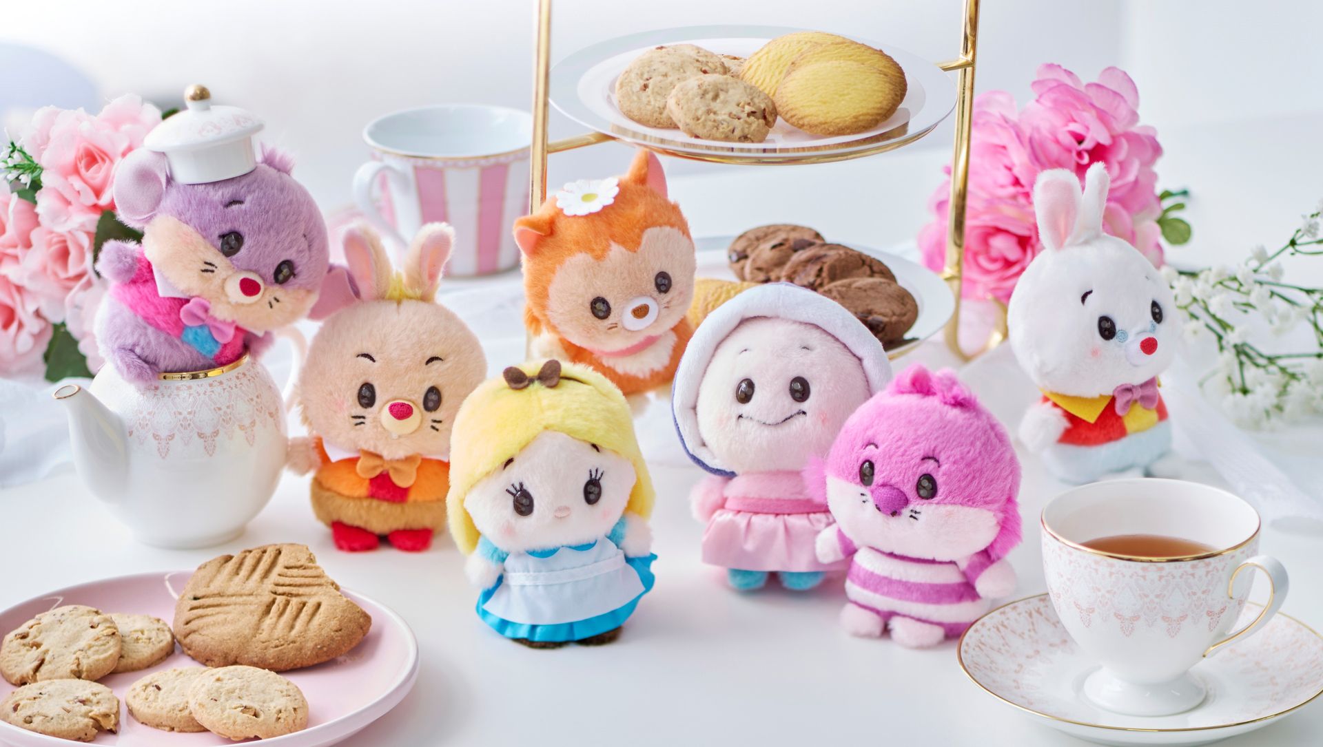 ディズニーストアにて「うるぽちゃちゃん」など新シリーズのぬいぐるみ