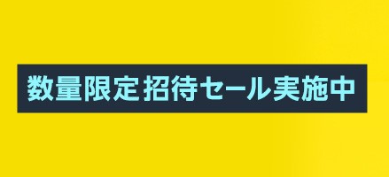 Amazonにてプライム会員限定の「数量限定招待セール」が開催中