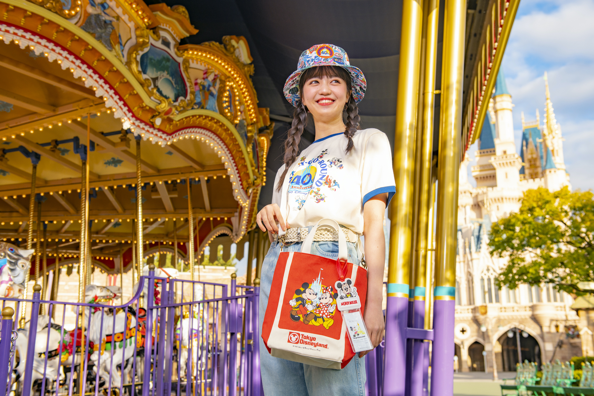 東京ディズニーランド 復刻 ショルダーバッグ