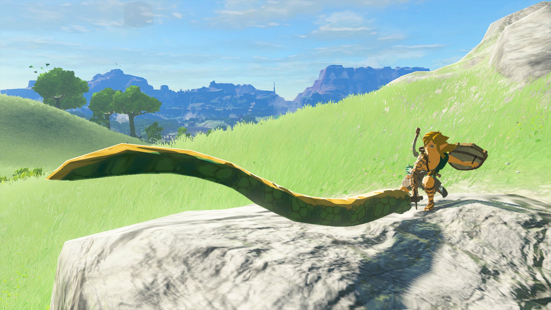 ゼルダの伝説 ティアーズ オブ ザ キングダム」でリザルフォスのしっぽ