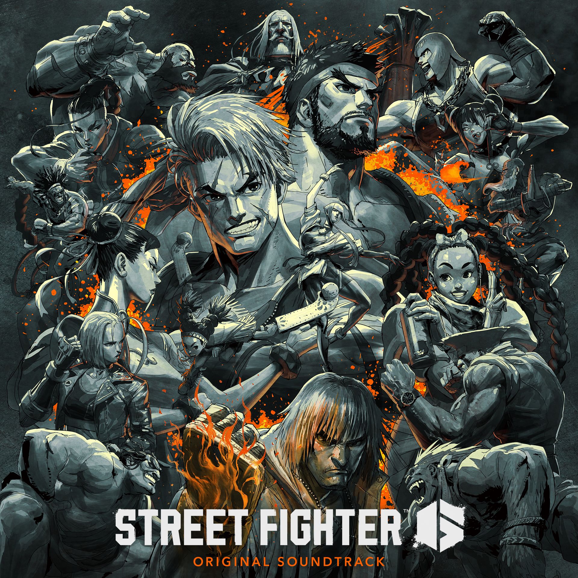 合計284曲！「Street Fighter 6 Original Soundtrack」が本日より各種