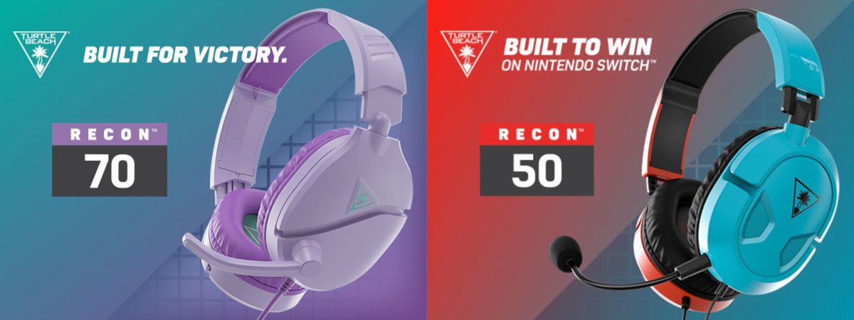 Turtle Beachよりゲーミングヘッドセット「Recon 70」＆「Recon 50