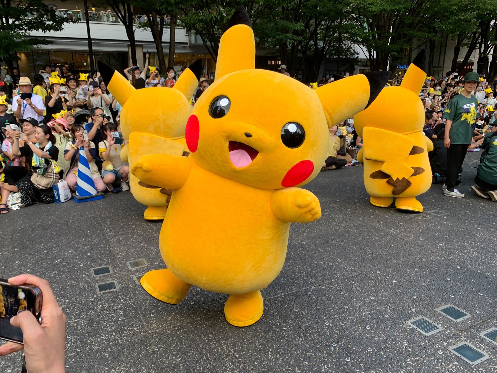 ピカチュウたちが大行列！ 横浜みなとみらいにて「Pikachu Gathering