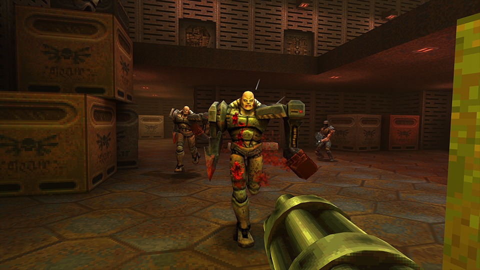 伝説のFPS「Quake II」が再登場！ クロスプラットフォーム マッチング