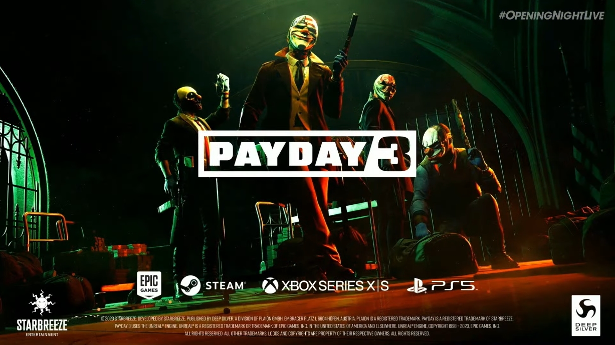 強盗FPS「PAYDAY 3」の新トレーラーが公開！【#gamescom2023