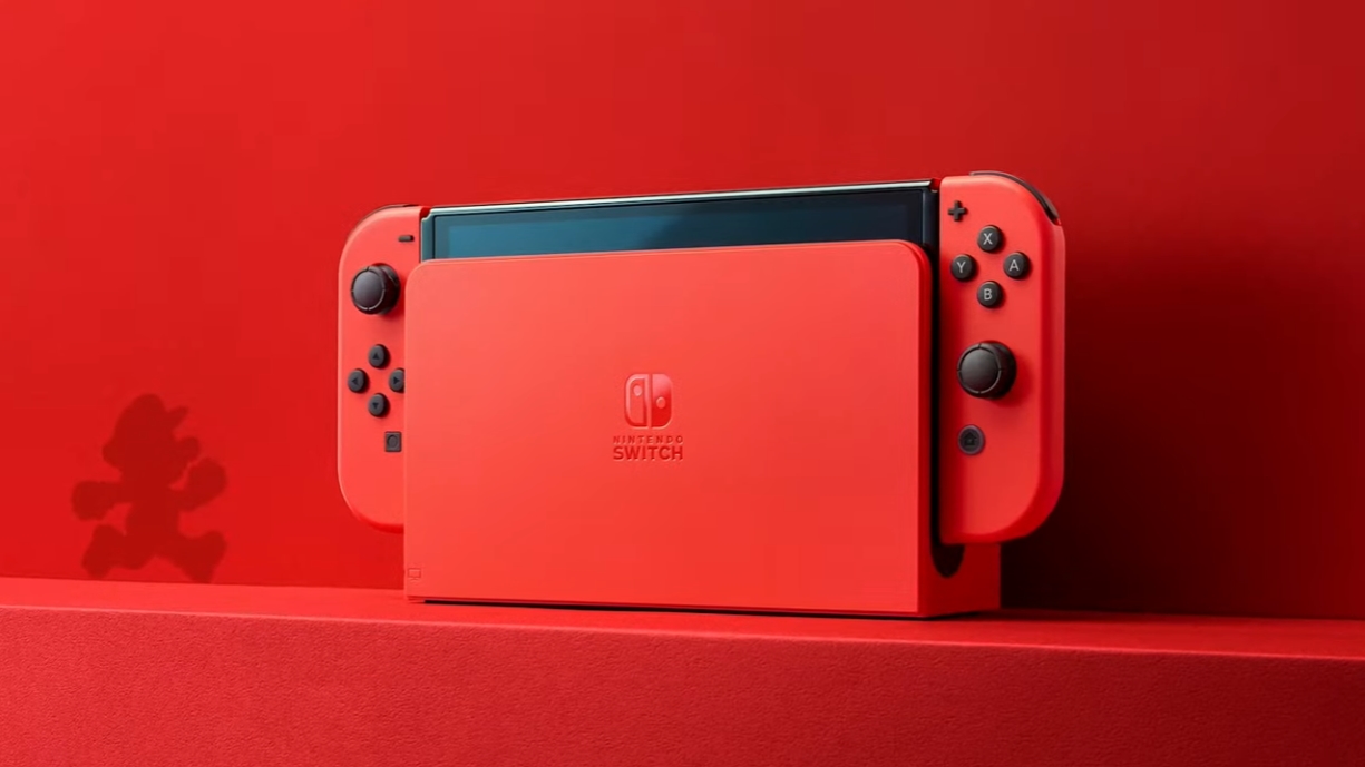 真っ赤な「Nintendo Switch（有機ELモデル）マリオレッド」が登場！ 10 