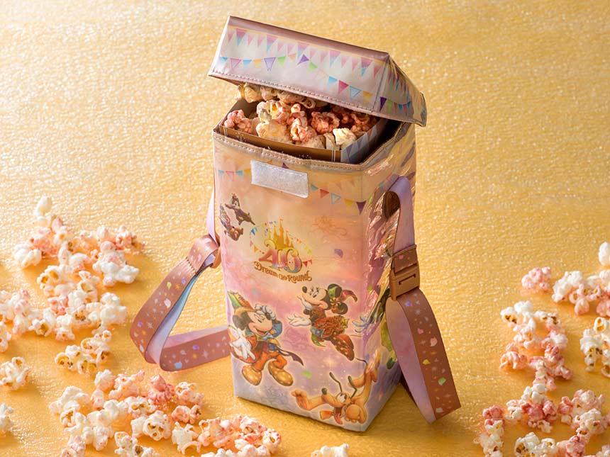 東京ディズニーシー、スーべニア付きポップコーンボックスについて