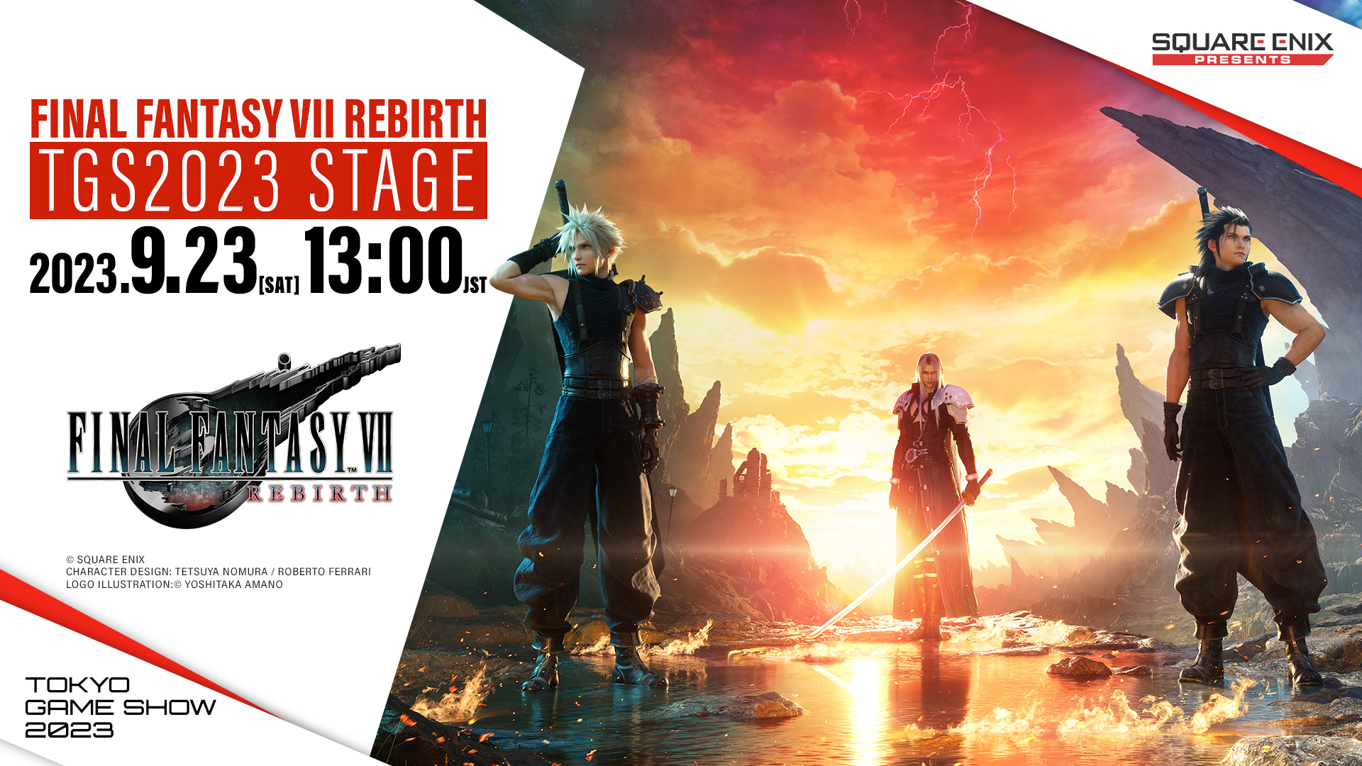 FFVII REBIRTH」、TGS2023にて試遊出展決定！ 100台を用意 - GAME Watch