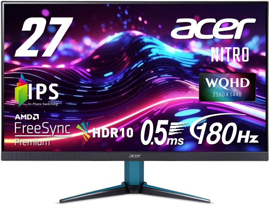 アイリスプラザ ゲーミングモニター 180Hz 27インチ