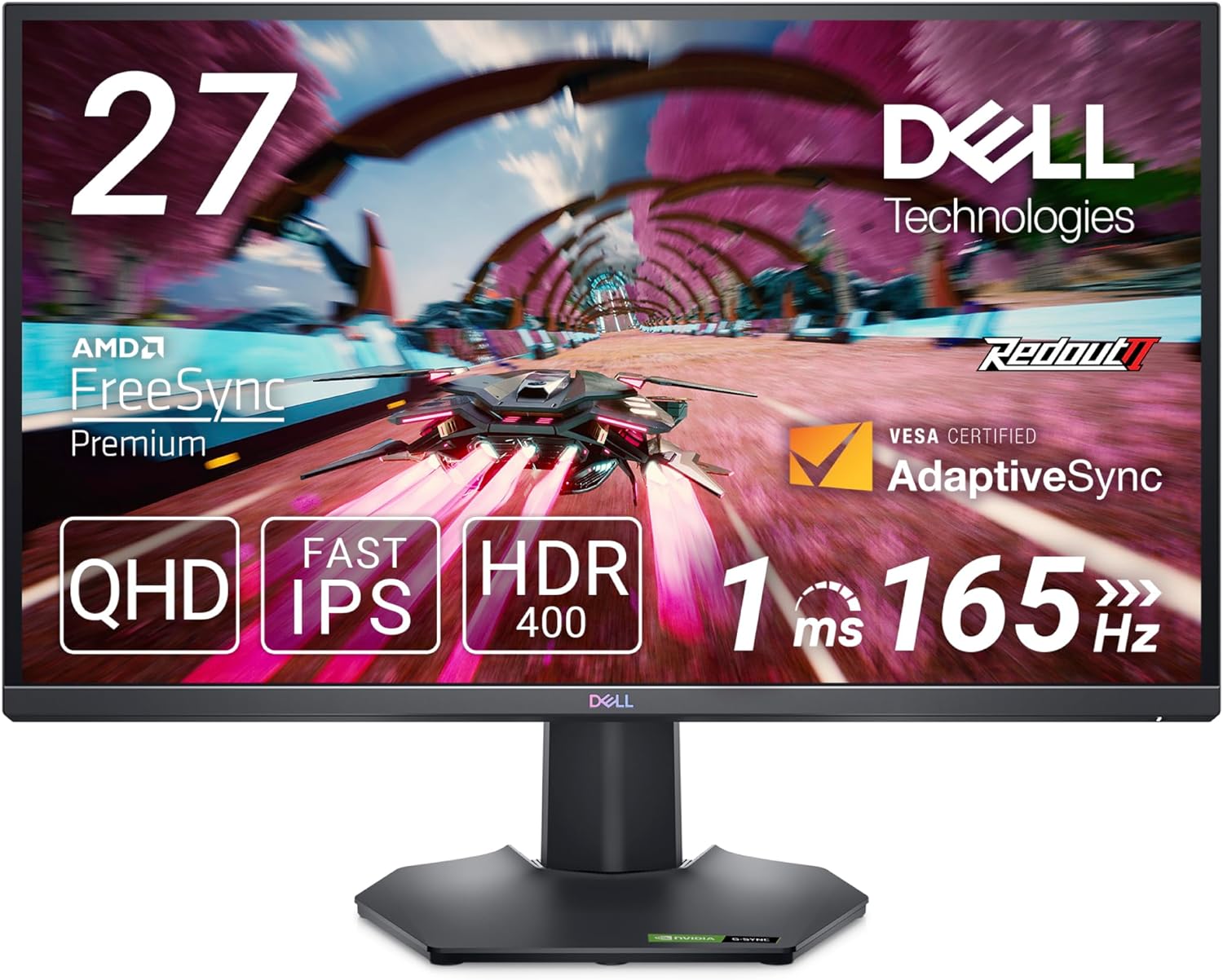 Dell S2721DGF 27インチ ゲーミングモニター - PC/タブレット