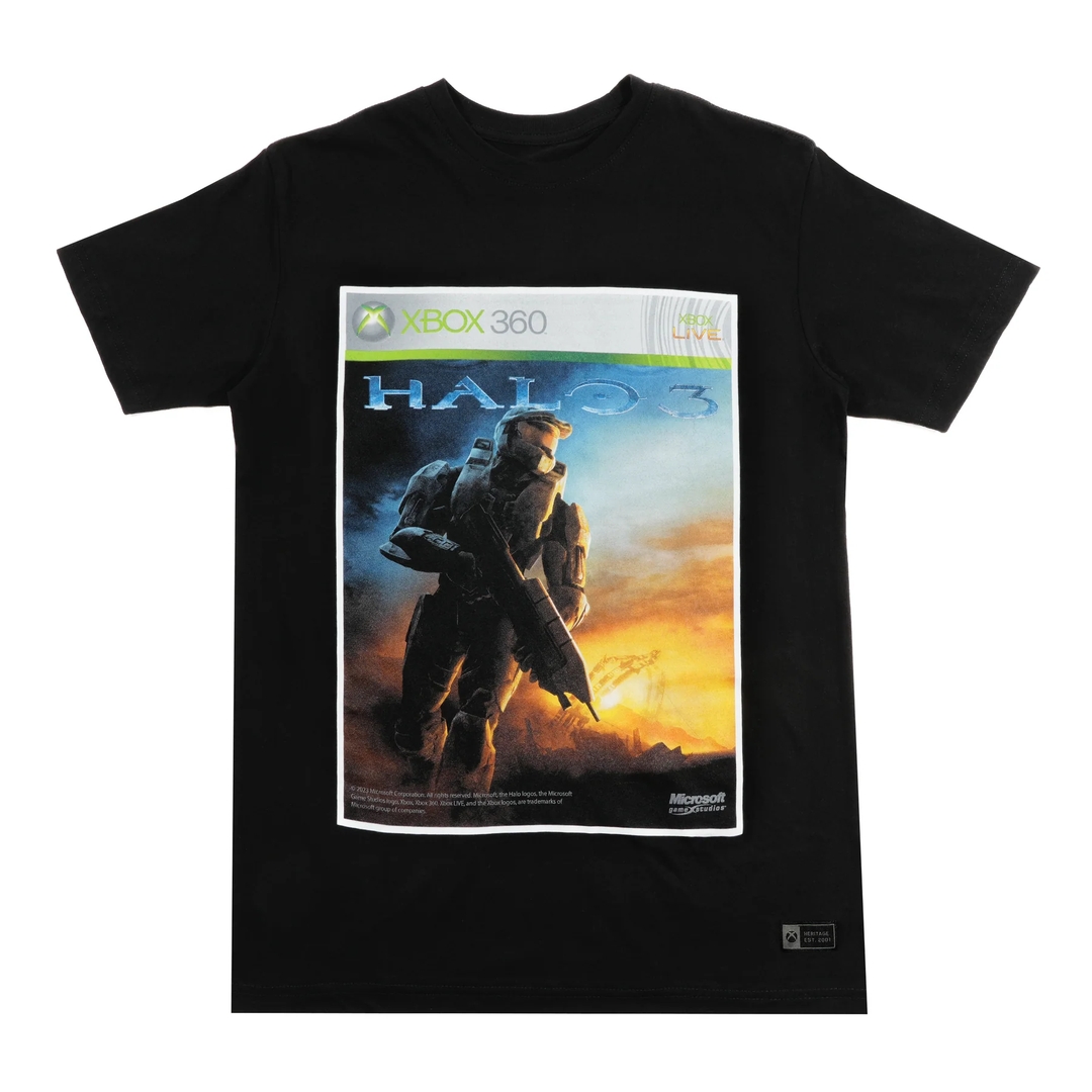 Halo 3」パッケージそのままTシャツ販売中！ サイズはSM～4XLまで