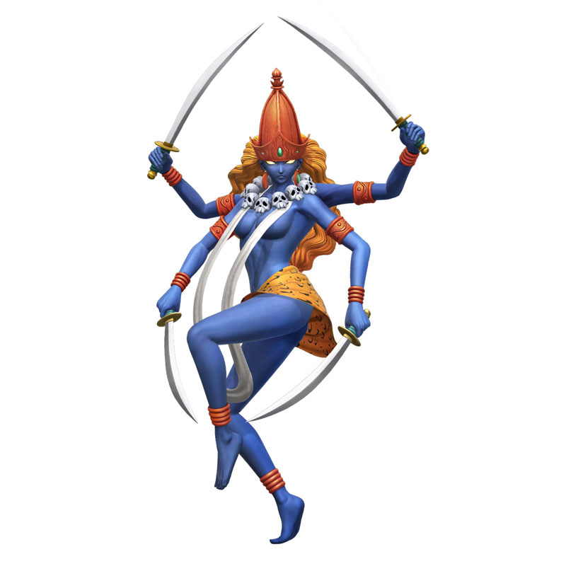 新☆5悪魔「地母神 カーリー【異世界】」が「D2メガテン」に登場