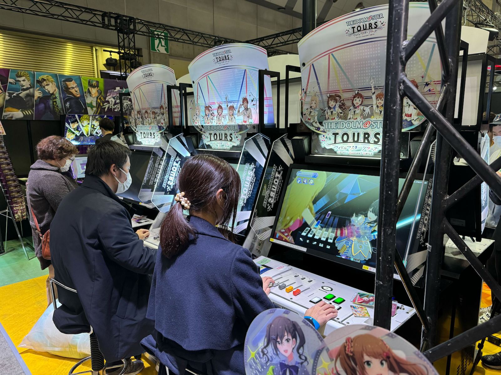 アイマス ツアーズ」試遊台の整理券は配布終了。キャンセル待ちも列に