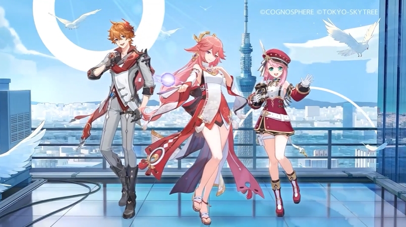 東京スカイツリーと「原神」のコラボイベントが2024年1月17日より開催