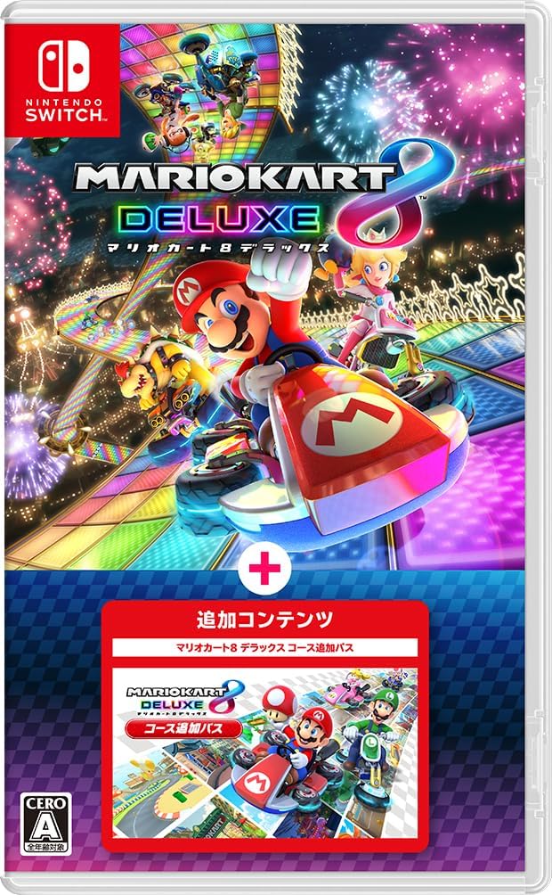 ゲームソフトゲーム機本体【美品】Nintendo Switch 本体　マリオカート8 デラックス　セット