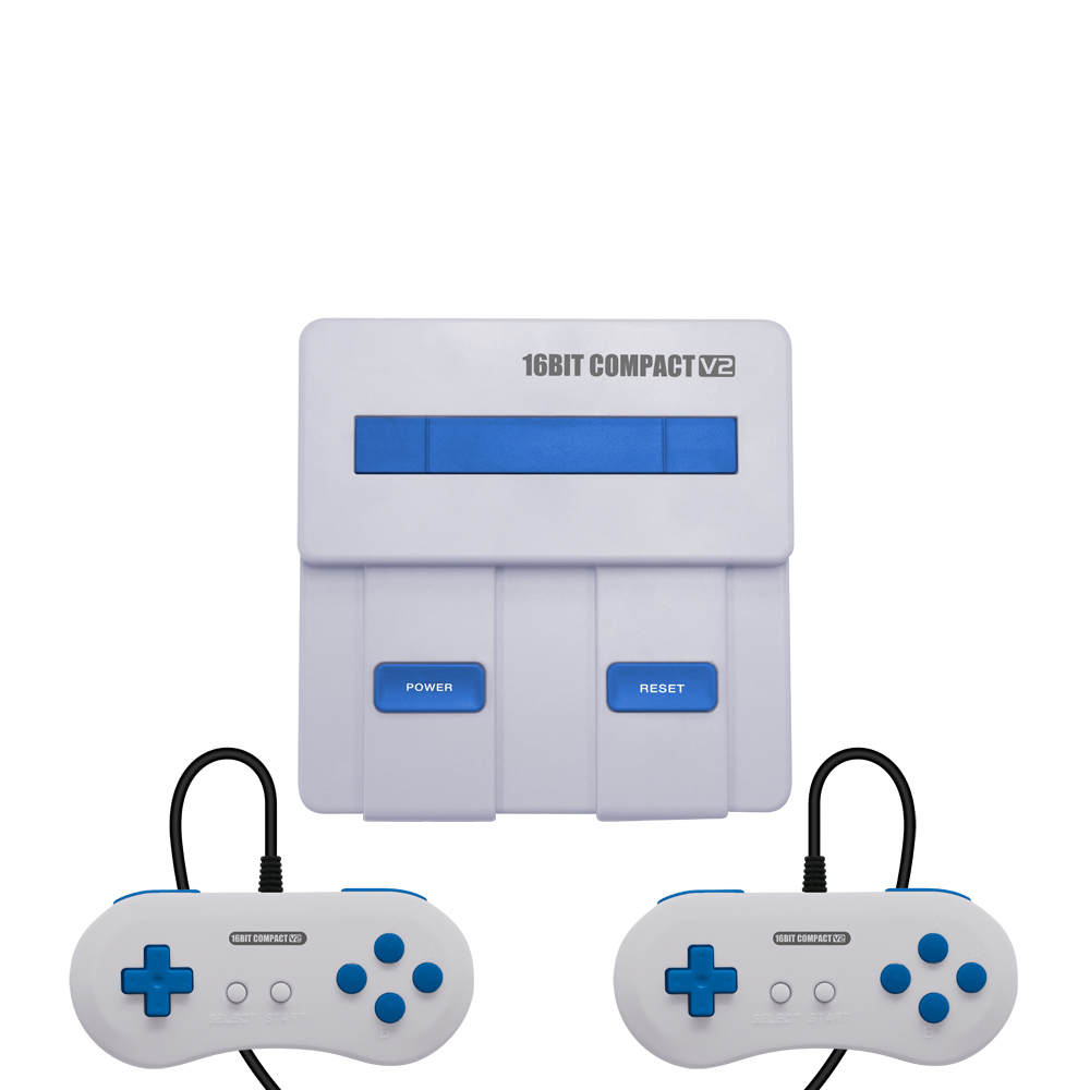 SFC用互換機  16 BIT COMPACT／16ビットコンパクト SFC用互換機「16ビットコンパクト V2」がコロンバスサークルより