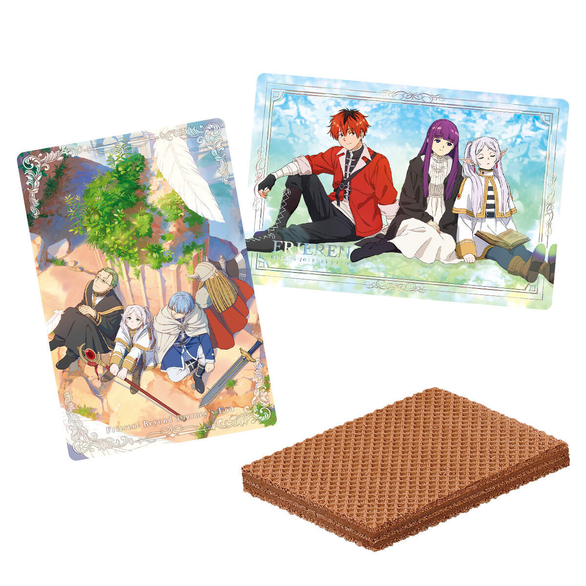 フリーレンたちのメタリックプラカードが付属。「葬送のフリーレン