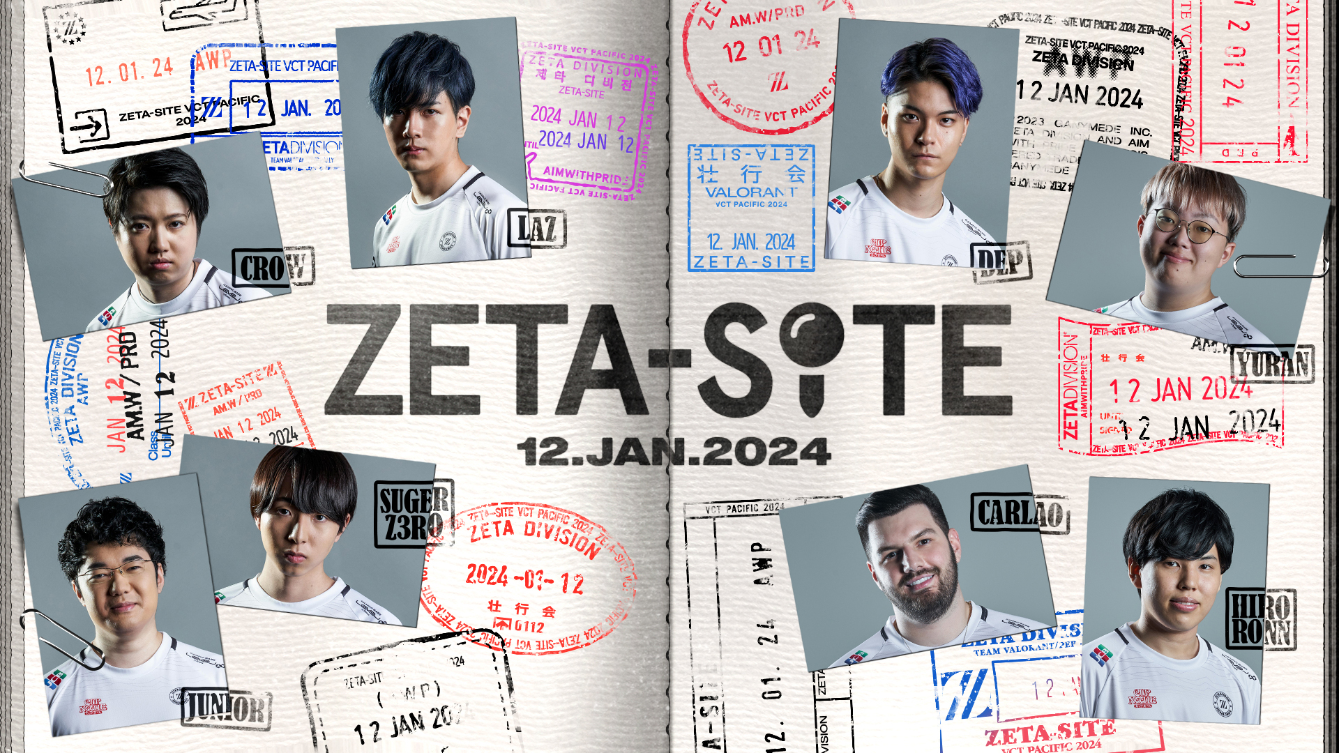 ZETA DIVISION主催のイベント「ZETA-SITE VCT PACIFIC 2024