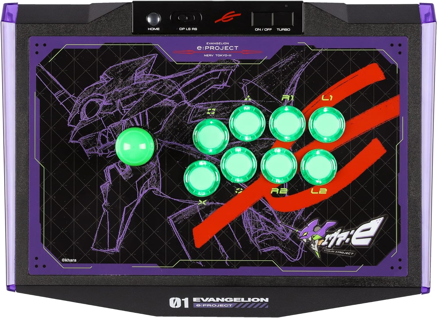 アンサーのアケコン「EVANGELION e:PROJECT ARCADE CONTROLLER」が