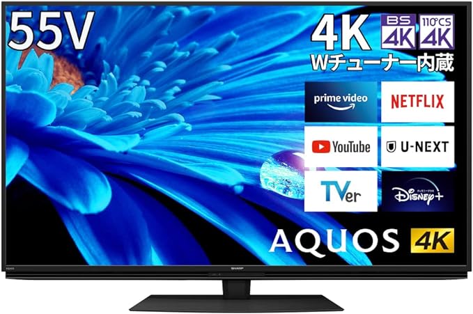 シャープの4K液晶テレビ「AQUOS 4T-C55EN1」がAmazonにてセール価格で販売 - GAME Watch