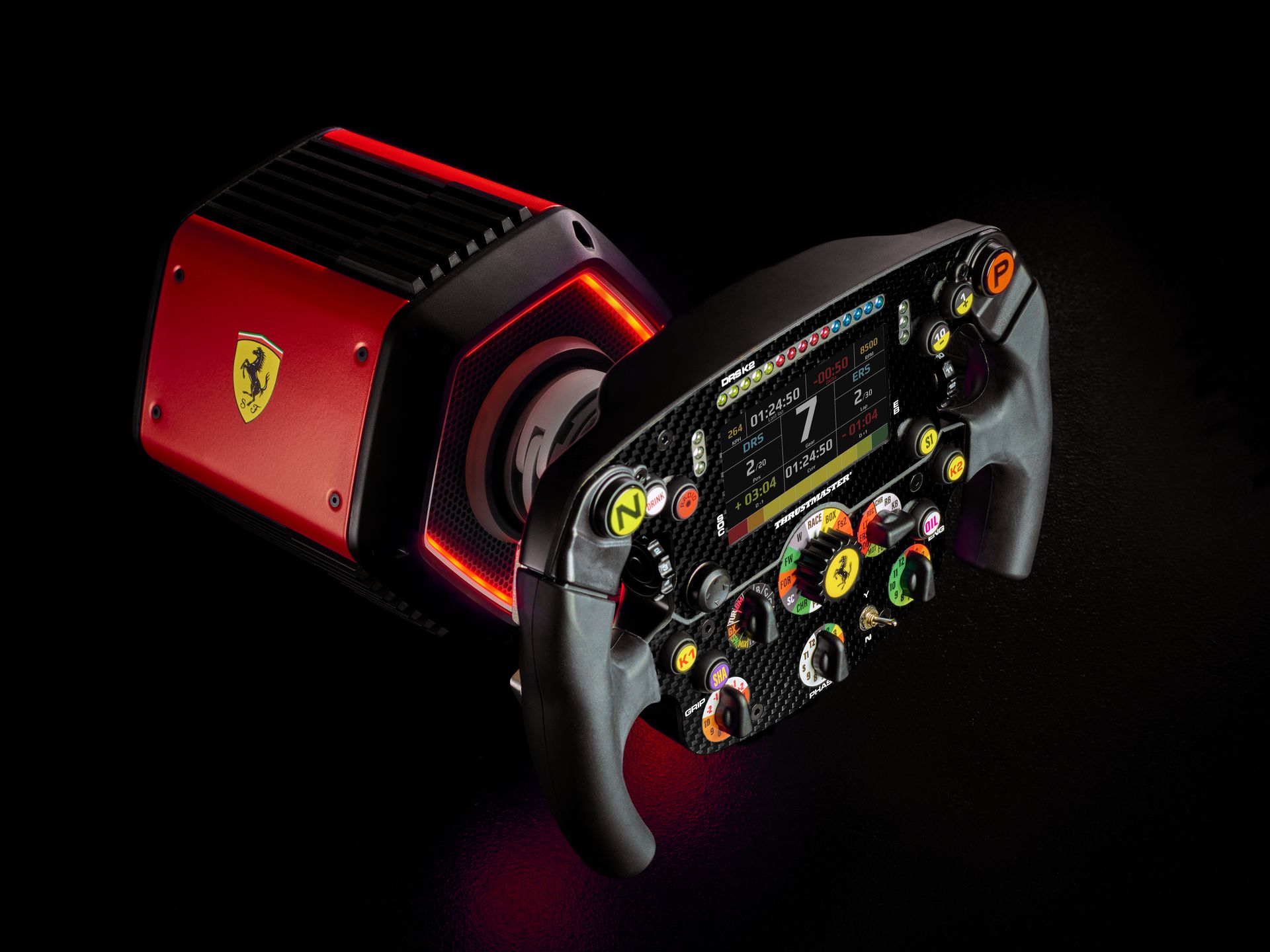 Thrustmaster、ステアリングコントローラー「T818 Ferrari SF1000 Simulator」発売中 - GAME Watch