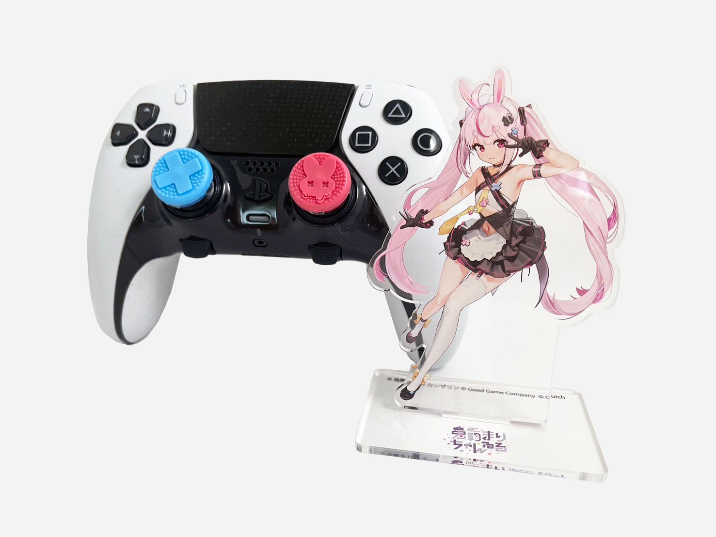 VTuber兎鞠まりさん監修！ PS5/PS4コントローラーにぴったりの「兎鞠の 