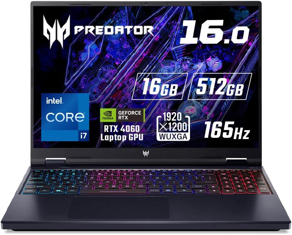 Acer ゲーミングPC Nitro 切り取ら 5 15.6インチ RTX 4060