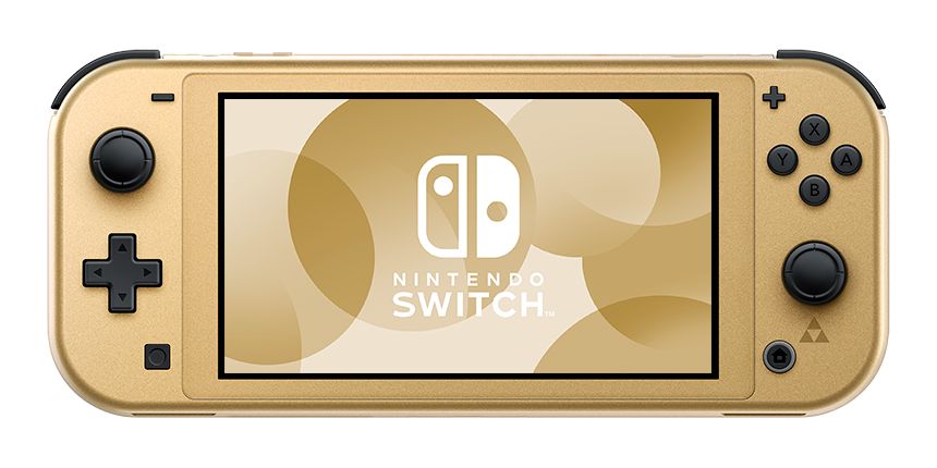 「Nintendo Switch Lite ハイラルエディション」本日発売！ 「ハイラルの紋章」が背面にデザイン - GAME Watch