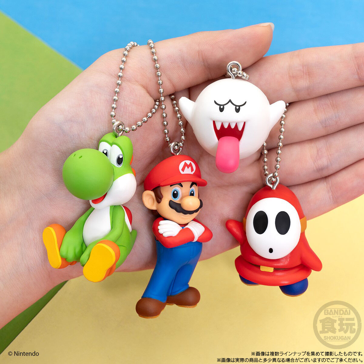 マリオ」たちの食玩「スーパーマリオ マスコットチャームコレクション
