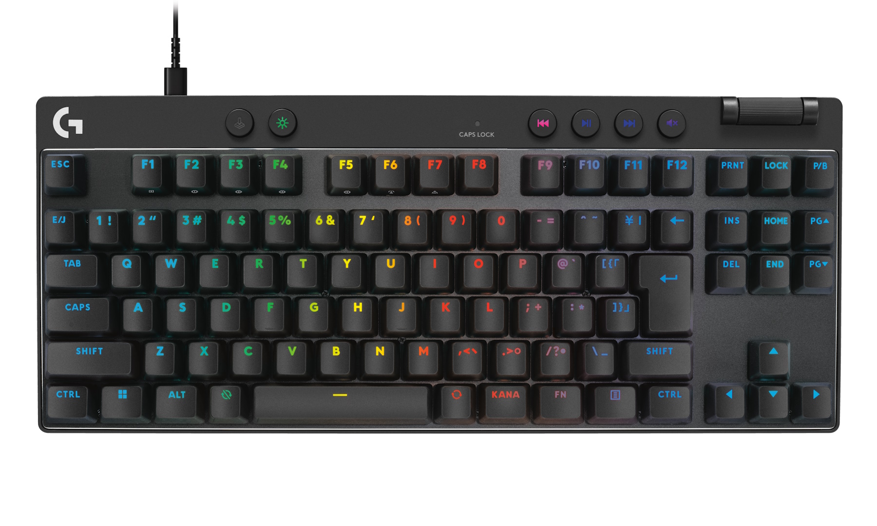 ロジクールG初のラピトリ対応ゲーミングキーボード「PRO X TKL RAPID