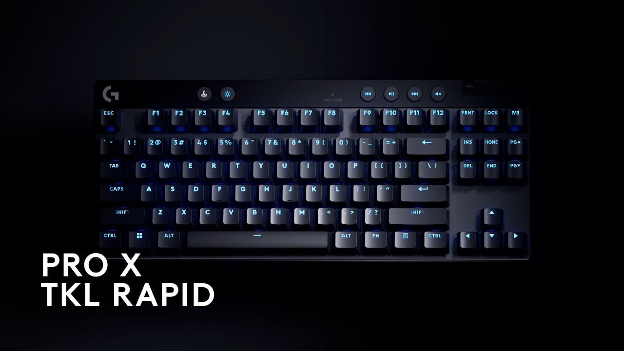 ロジクールGのハイエンドキーボード「PRO X TKL RAPID」＆「G915 X」は