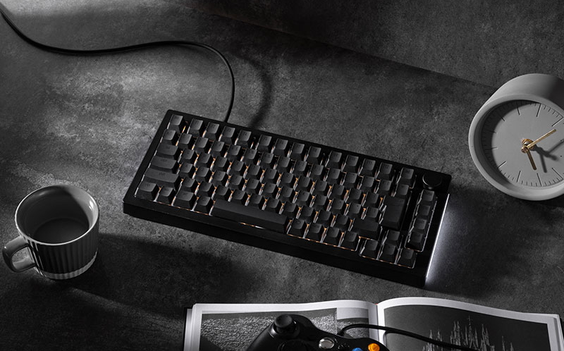 新品Akko(アッコ) ラピッドトリガー ゲーミングキーボード 5075S HE FPSプレイヤー必見 8000Hzでラピッドトリガー「Akko」の75