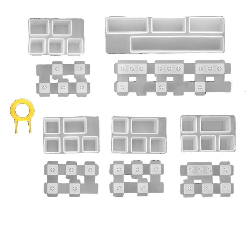 レジンで簡単にキーボード用自作キーキャップが作れる「TinyKeycapkit