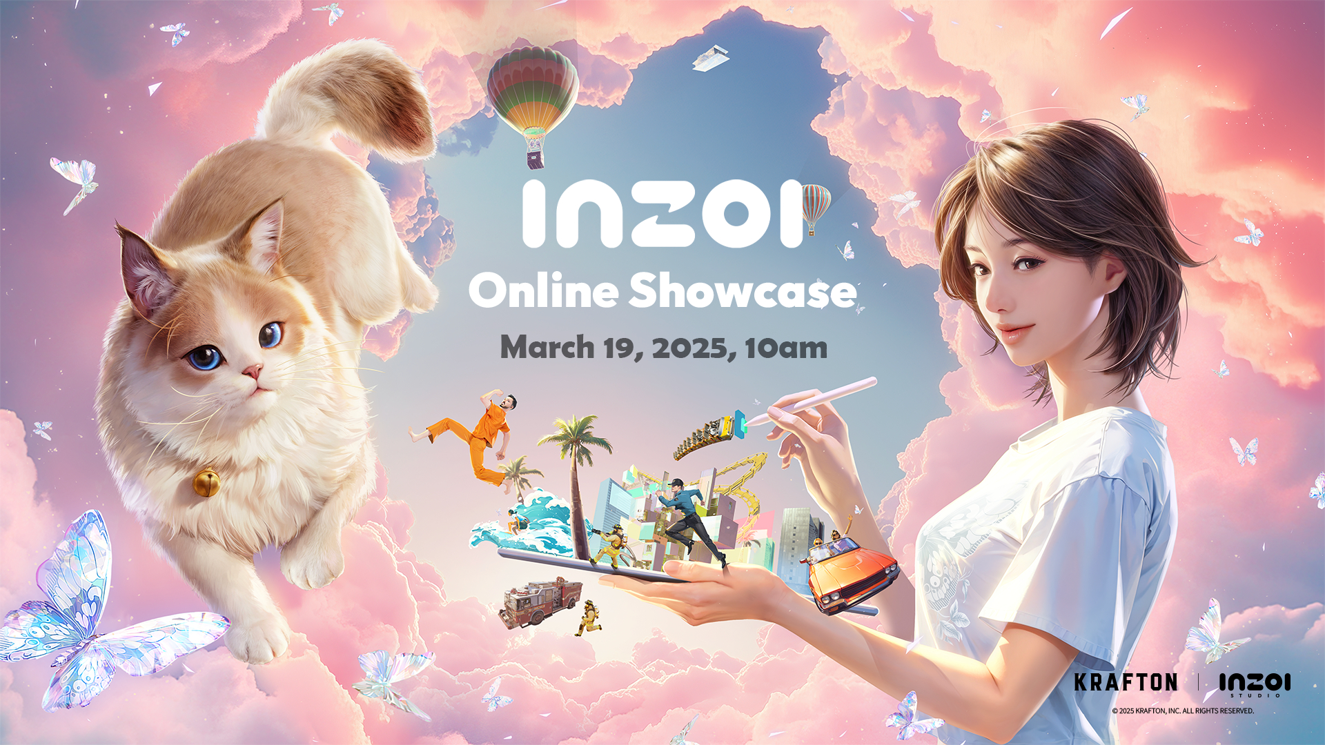 KRAFTONのライフシミュ「inZOI」が3月28日にアーリーアクセス開始