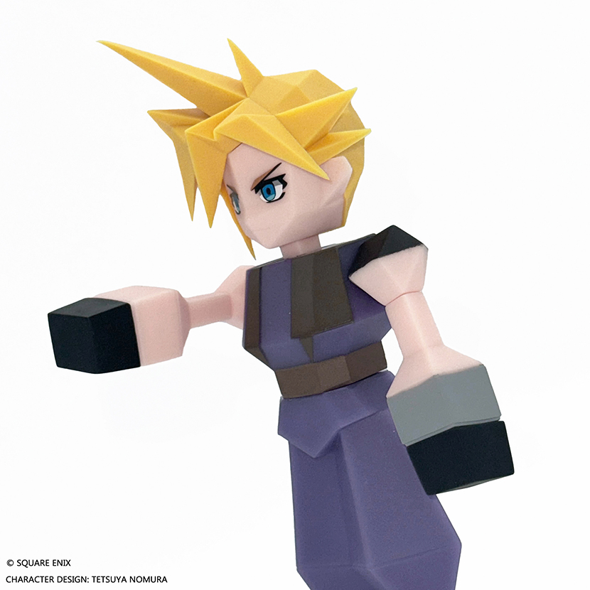 ファイナルファンタジーVII」よりクラウドのソフビがスクエニe-STOREに