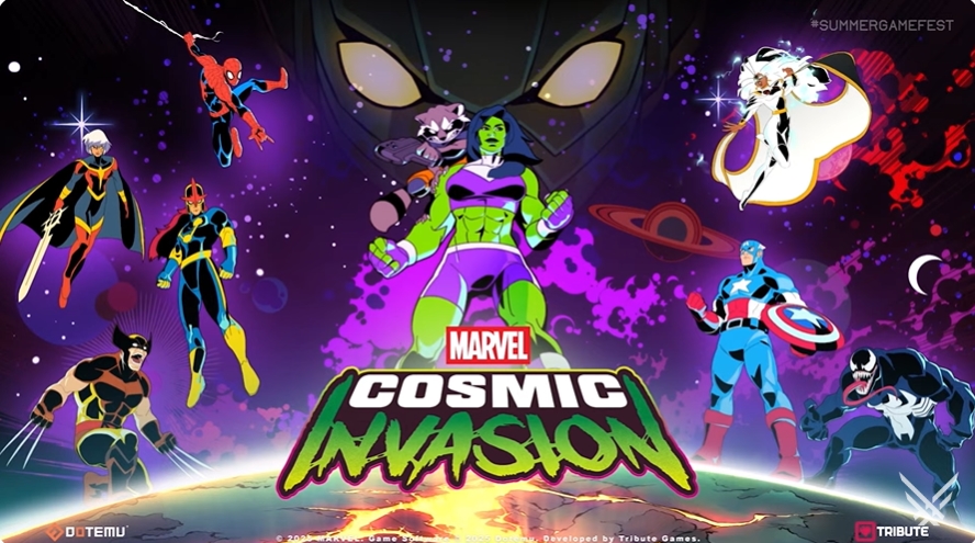 MARVEL」のベルトスクロールアクション「MARVEL Cosmic Invasion」の新