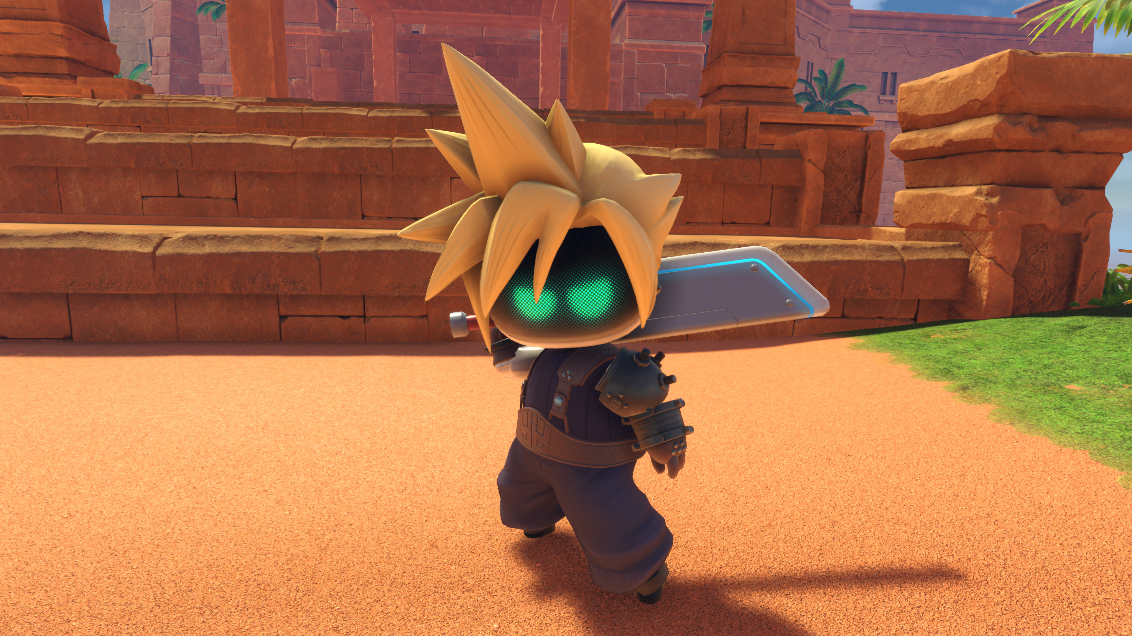 スクエニタイトル解禁。「アストロボット」に「FF7」のクラウドが登場