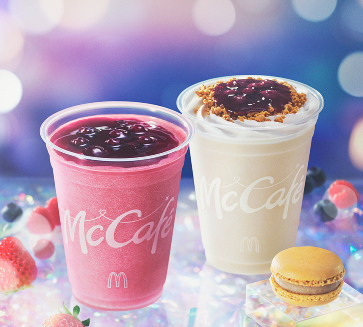 マクドナルド、寄り道マック第3弾「ミックスベリーヨーグルト