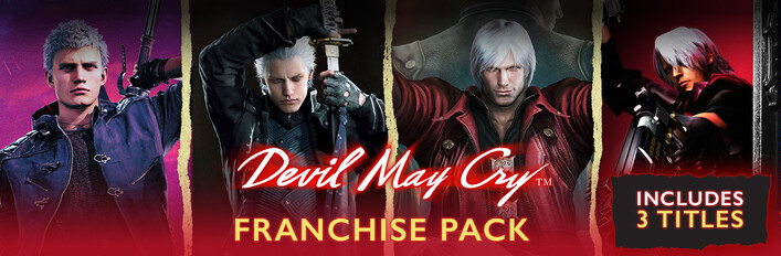 Steam「デビル メイ クライ」シリーズ5作で2,400円！ 「FRANCHISE PACK