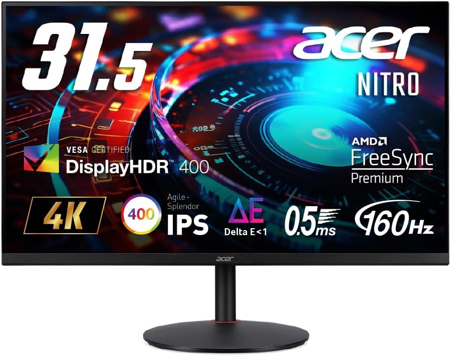Acer ゲーミングモニター 24.5インチ VA フルHD 非光沢 280Hz 1ms
